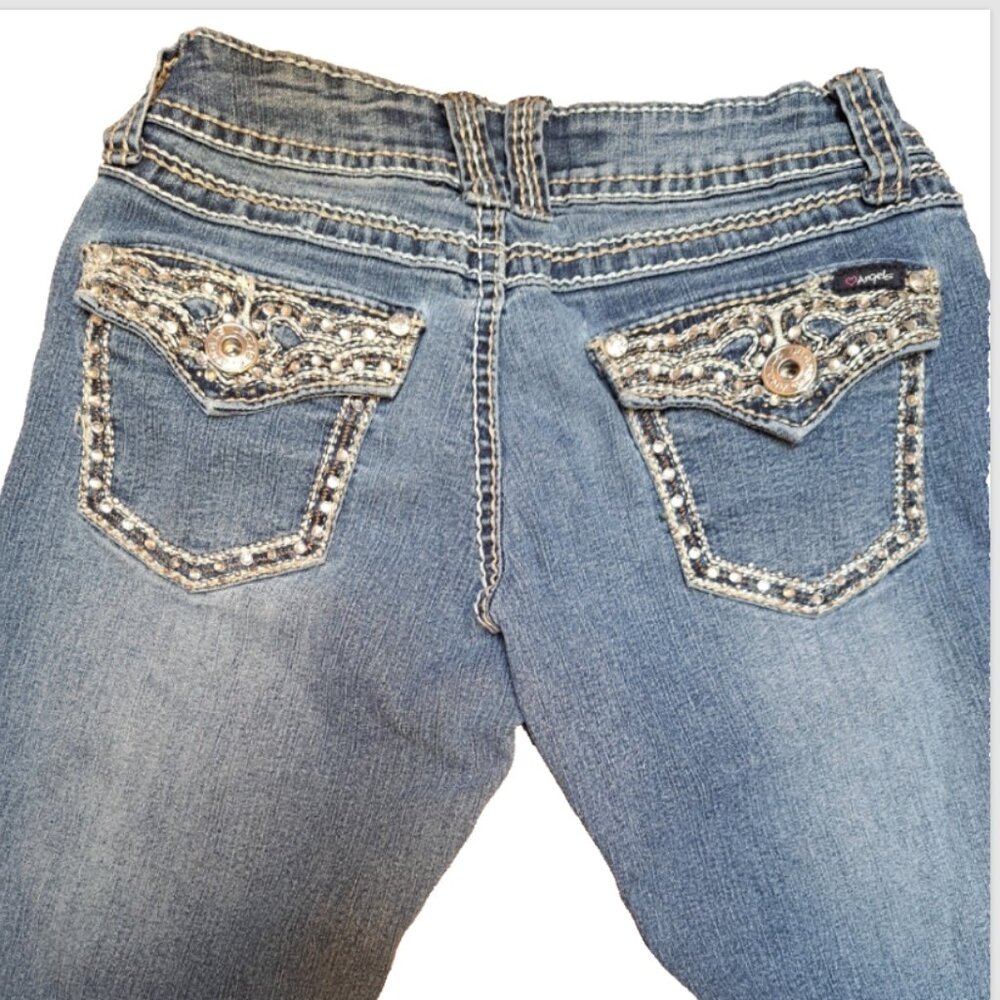 vintage y2k angels bootcut jeans